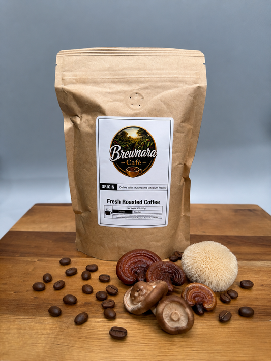 Coffee with Mushrooms Medium Roast