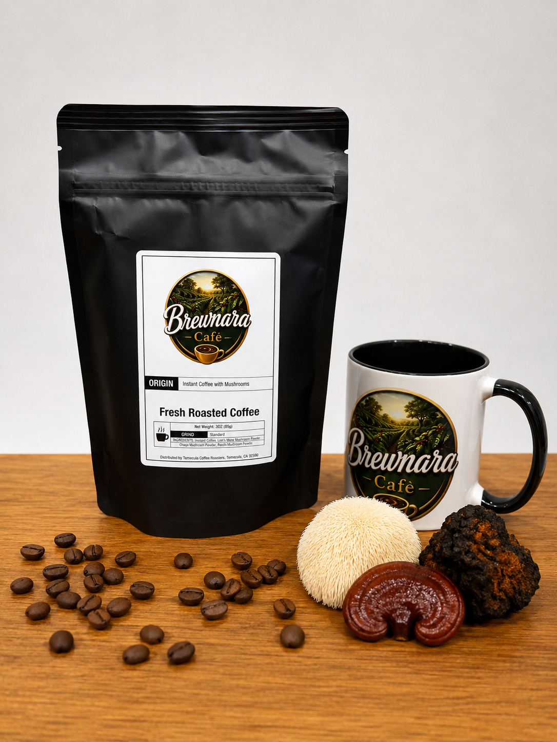 Instant Coffee with Mushroom