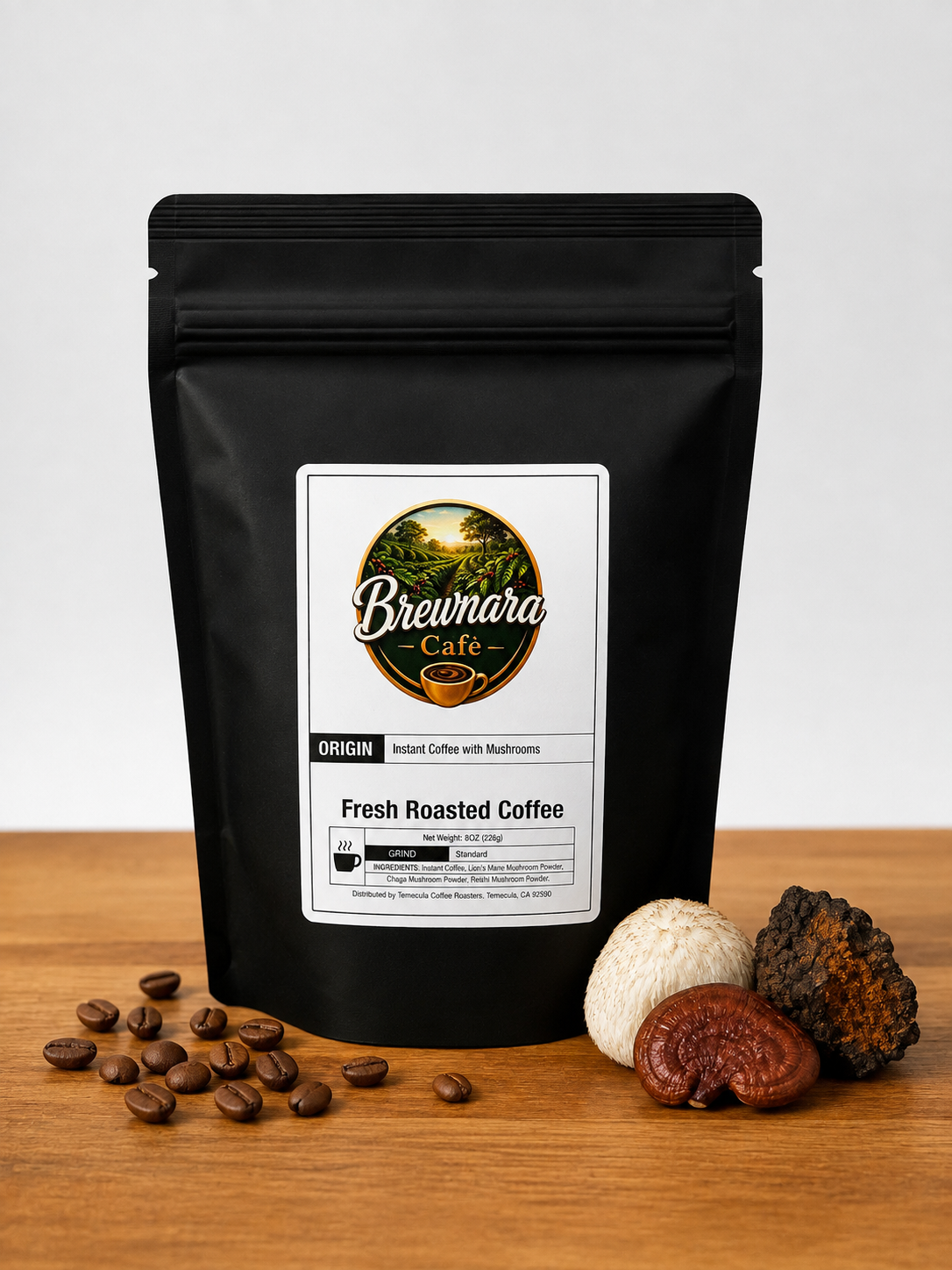 Instant Coffee with Mushroom